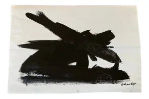 Original Abstract Painting by Erik Sulander Acrylic on Dacron