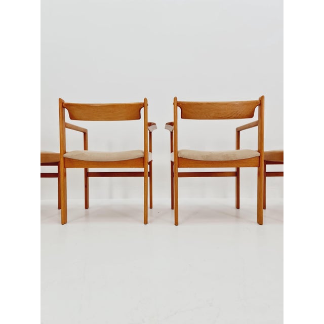 Danish Oak Dining Chairs by H. W. Klein for Bramin, 1960s, Set of 6 For Sale - Image 13 of 18