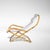 Folding Bamboo Deckchair, Italy, 1960s For Sale - Image 3 of 6