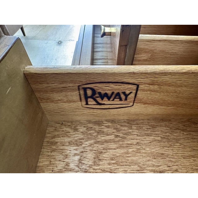 1960s Side by Side Lowboy Dresser by R-Way For Sale - Image 16 of 16