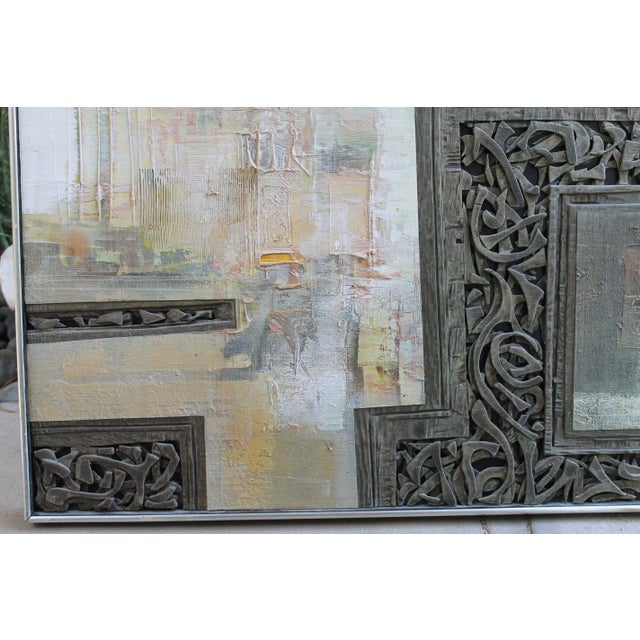 Abstract Expressionism Mixed-Media Painting by Don Clausen For Sale - Image 3 of 11