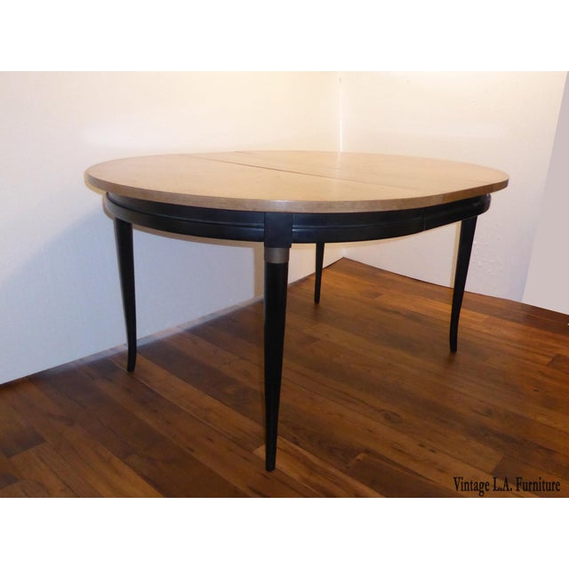 Vintage Mid-Century Modern Dining Table With 2 Leaves by ...