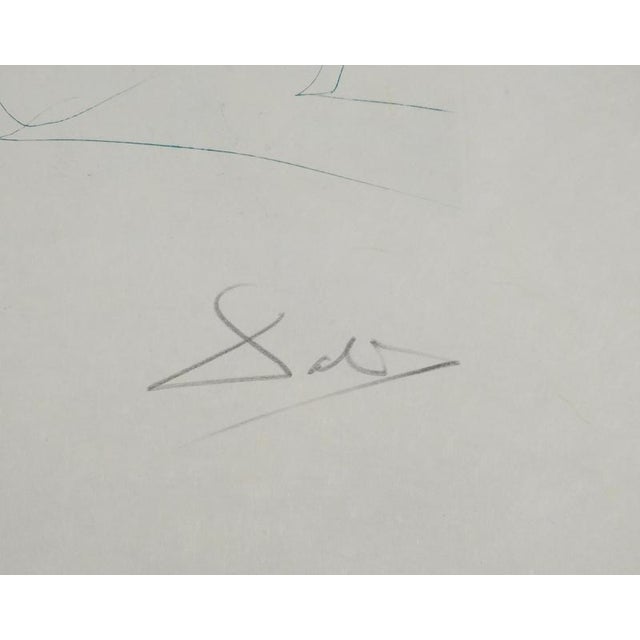 Salvador dali (1904-1989) queen isolde and her daughter, 1970 original engraving (rigal workshop) signed in pencil...