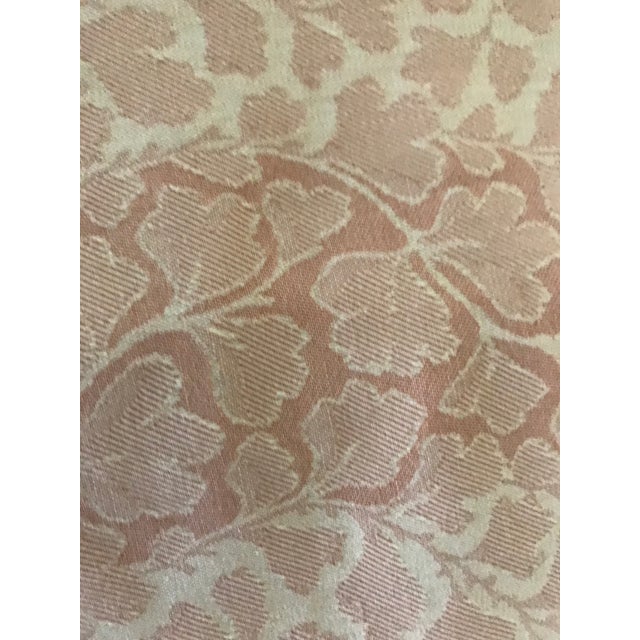 4 1/2 Yards of Cowtan and Tout Cotton in Ginkgo Leaf Pattern Cantaloupe Fabric For Sale - Image 6 of 10
