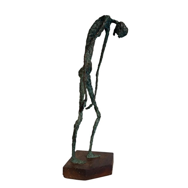 Piermario Sala, Condemnation, 1974, Bronze, in Flawless conditions. Designed 1970 to 1979 This piece has an attribution...