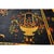 Art Deco 1920s Navy Blue Green Floral Antique Chinese Art Deco Carpet 11'9" X 14'9'' Rug For Sale - Image 3 of 10