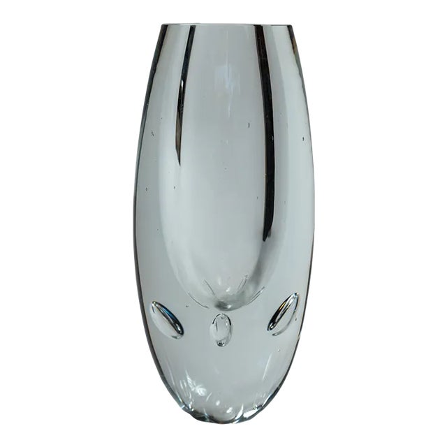 Vintage Glass Vase, Timo Sarpenevo, Finland For Sale