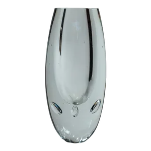 Vintage Glass Vase, Timo Sarpenevo, Finland
