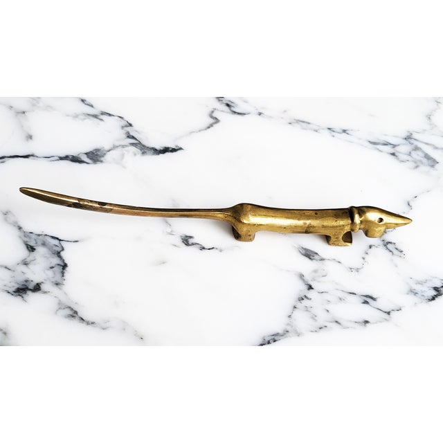 Very good vintage condition, charming patina, beautiful organic form, a handmade 1950s original, designed by Walter Bosse....