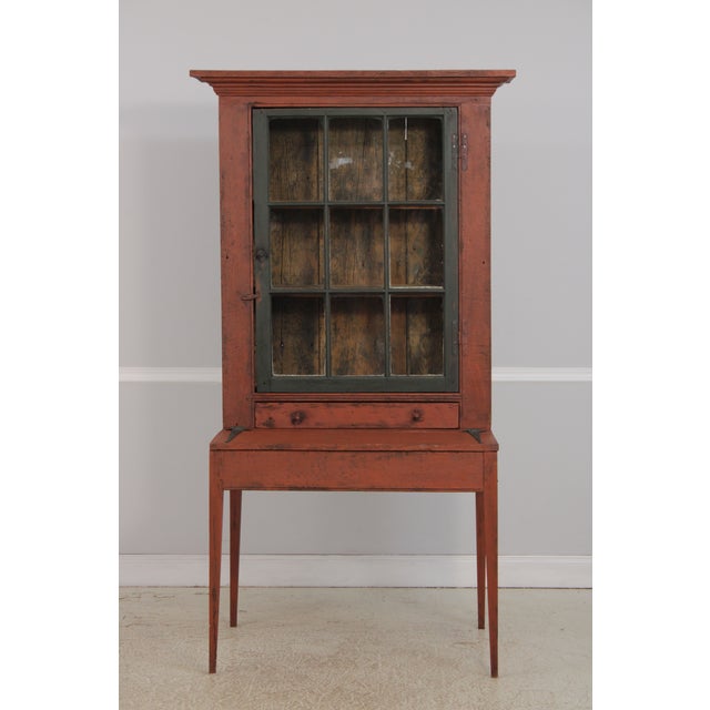 Age: Approx: 40 Years Old Details: Hand Crafted High Quality Construction Distressed Finish Iron Hardware Hand Crafted...
