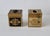 Florentine Vintage Hand-Made Italian Florentine Tissue Box Cover Gold White Black Mid-Century- A Pair For Sale - Image 4 of 11