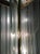 Art Deco Revival Glass Chandelier For Sale In Philadelphia - Image 6 of 9