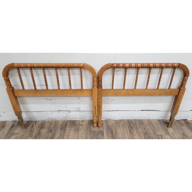 Antique King Size Jenny Lind Headboard For Sale In Kansas City - Image 6 of 11