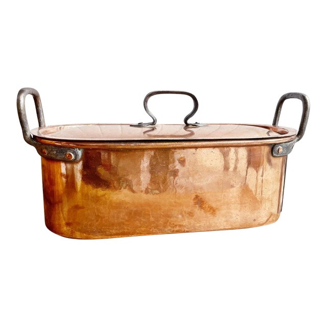 Huge Antique Bramhall Deane Copper Fish Poacher Chairish