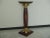 Mid-Century Empire Style Walnut and Brass Column For Sale - Image 12 of 13