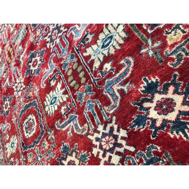 1990s Afghan Mahal Rug, 1990s For Sale - Image 5 of 11