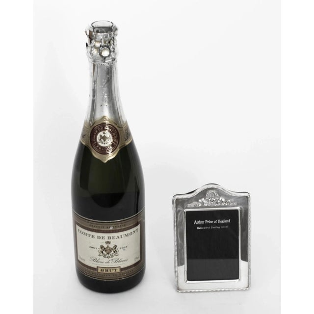 Vintage Sterling Silver Photo Frame by Arthur Price & Co., 1996 For Sale - Image 10 of 12