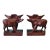 Vintage Mid Century Oxen Bookends- a Pair For Sale