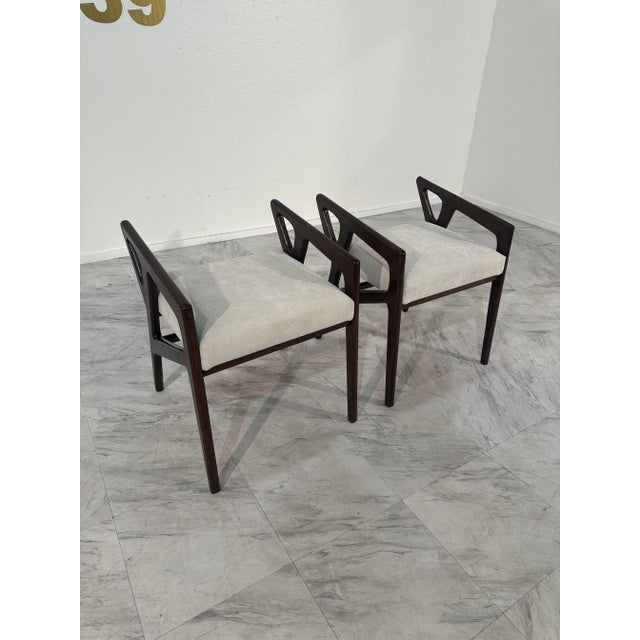 1950s Pair of Stools Mod. “687”, Design Gio Ponti, Cassina Production, Italy, 1950s For Sale - Image 5 of 10