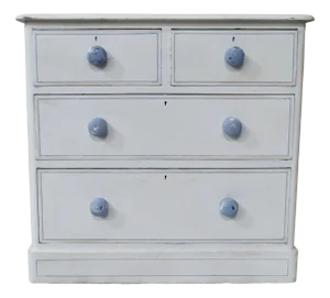 Victorian Painted Chest of Drawers, 1890s