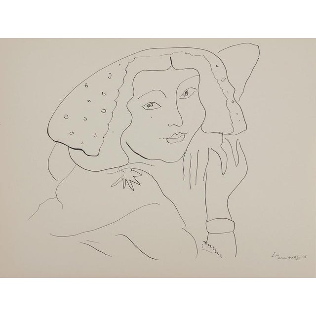 Henri Matisse, Femme au regard tendre, Lithograph For Sale - Image 6 of 6