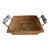 This lovely napkin holder tray combines the rustic charm of woven wicker with the refined aesthetic of hand-painted...