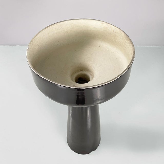 Italian Mid-Century Modern Planter attributed to Mangiarotti for Fratelli Brambilla, 1970s For Sale - Image 3 of 18