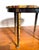 Shell Maitland Smith Tessellated Faux Tortoise Shell Table W Brass Inlay For Sale - Image 7 of 13