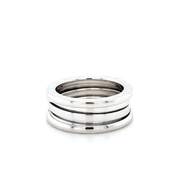 Early 21st Century Bulgari, B.zero1 18k White Gold Ring For Sale - Image 5 of 6