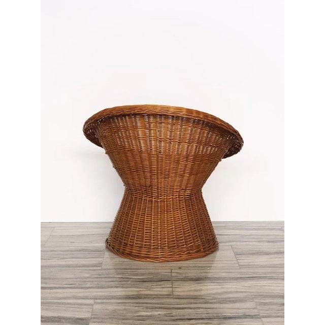 1970s Vintage Bamboo Lounge Chair, 1970 For Sale - Image 5 of 7