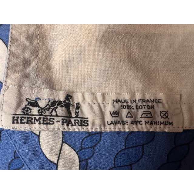 Vintage Hermes Nautical Placements (Set of 4) Paquebot Pattern For Sale - Image 14 of 15