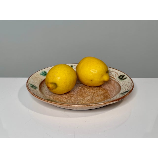 Ceramic Studio Ceramic Plate by Helma Klett, Germany, 1980s For Sale - Image 7 of 9