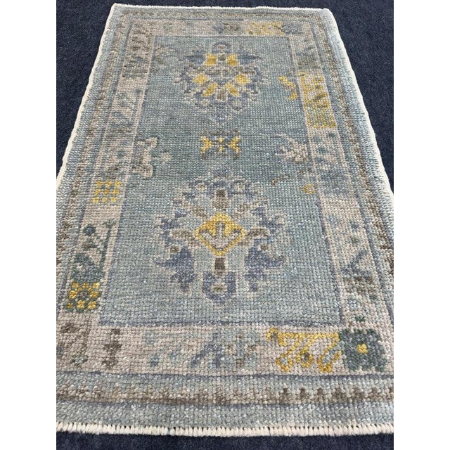Turkish Oushak Rug 2'2" x 3'5" #24409 Explore a curated collection of hallway runners, wool rugs, and handmade...