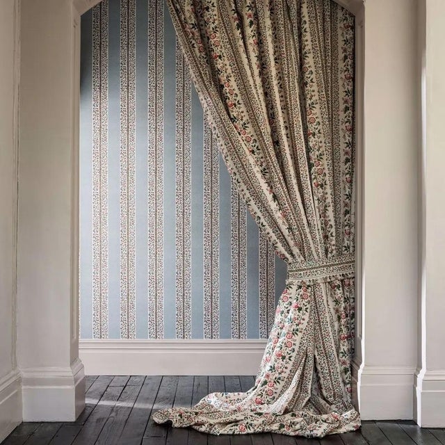 Rose Pergola is an early 19th-century block-printed document from the archive that echoes the structure of the garden`s...