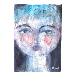 Contemporary Mixed Media Figurative Artwork by Cassandra Auker For Sale