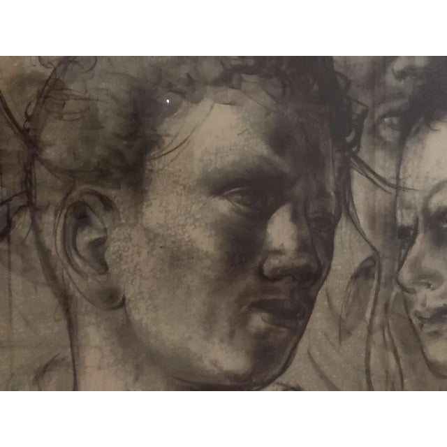 Hans Erni, Visages, Lithograph, Framed For Sale - Image 5 of 9