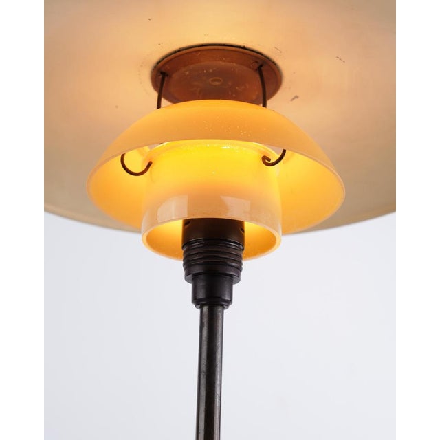 Model Ph 3.5/2.5 Table Lamp in Yellow with Painted Metal Top Shade by Poul Henningsen for Louis Poulsen, 1930s For Sale - Image 6 of 10