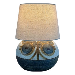 Vintage Erika Table Lamp by Noomi Backhausen for Søholm Stoneware, 1960s For Sale