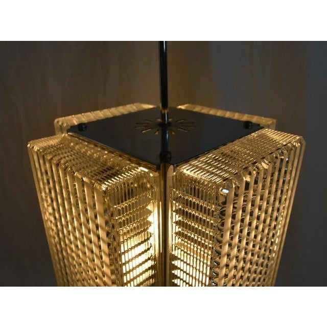 Glass Pendant Lamp from Napako, Czechoslovakia, 1960s For Sale - Image 7 of 15