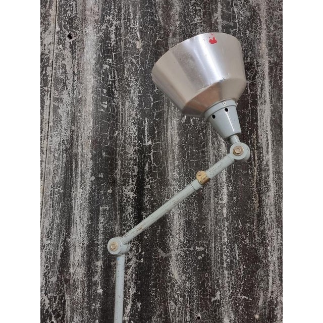 Gray Vintage Desk Lamp by Curt Fischer for Midgard, 1960s For Sale - Image 8 of 14