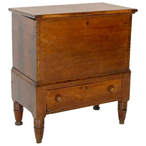 19th Century Cherrywood Sugar Chest With One Drawer