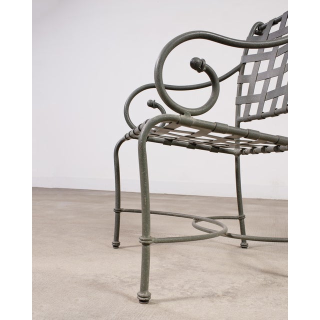 Labeled Brown Jordan Florentine Garden Set by Richard Frinier For Sale - Image 15 of 17