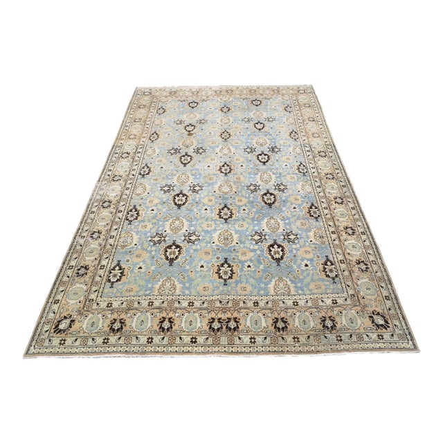 1930s Persian Tabriz Area Rug For Sale