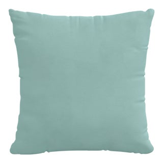 20" Decorative Pillow in Caribbean Classic Velvet For Sale