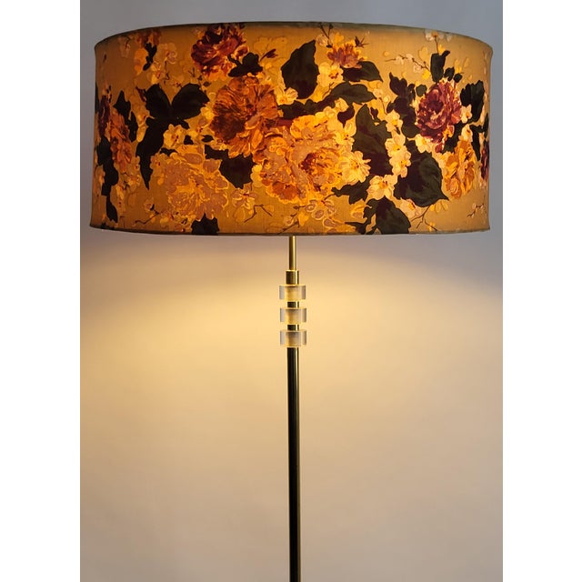 Mid-Century Modern Mid-Century Modern Austrian Brass Floor Lamp, 1960s For Sale - Image 3 of 18