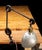 Metal Vintage Industrial Articulating Table Mount Task Lamp For Sale - Image 7 of 9