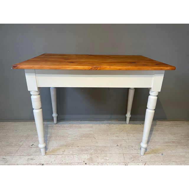 Antique Table in Fir, 1890s For Sale - Image 3 of 8