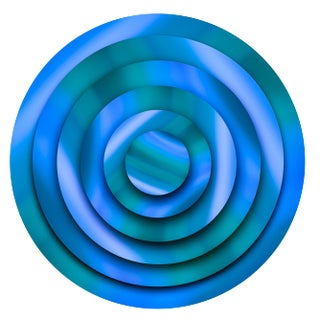 Sumit Mehndiratta, Layered Optics 4, 2022, Mixed Media on Wood Panel For Sale