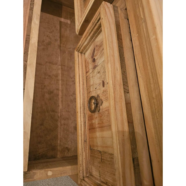 Wood Late 19th Century Rustic Knotty Pine Chest of Drawers For Sale - Image 7 of 18