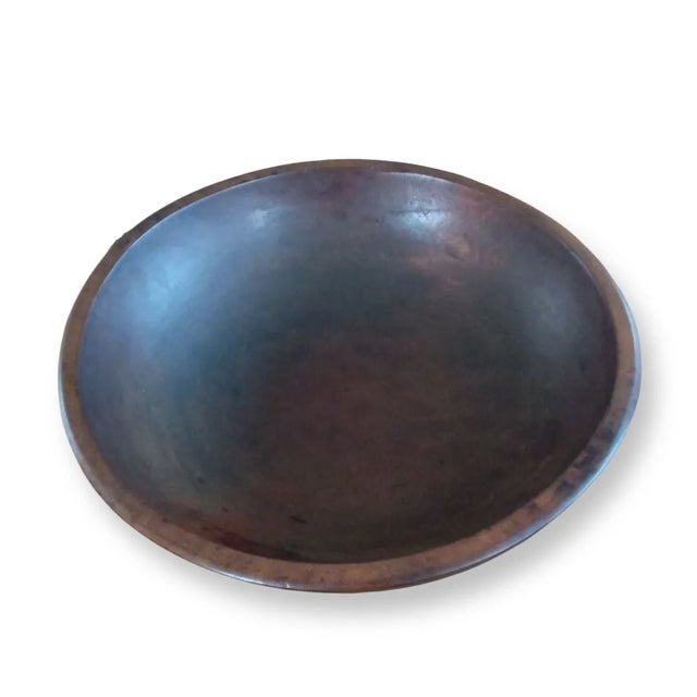 Mid 19th Century Antique Butter Bowl & Paddle Circa 1800 For Sale - Image 5 of 6